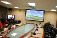 中國水產(chǎn)科學(xué)研究院遠(yuǎn)程視頻會議系統(tǒng)效果圖