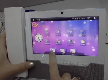 電信智能家庭電話機(jī)實(shí)拍